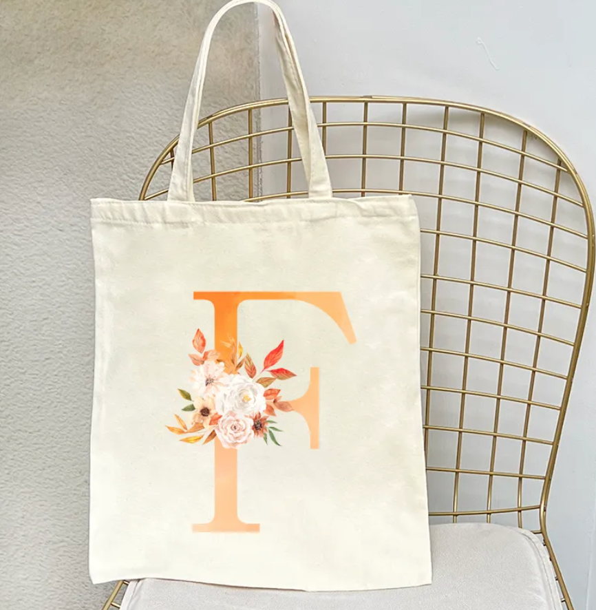 Personalized Large Capacity Summer Canvas Bag