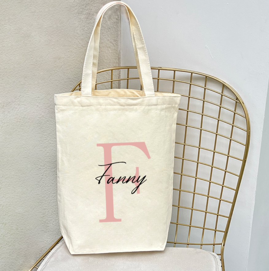 Personalized Large Capacity Summer Canvas Bag