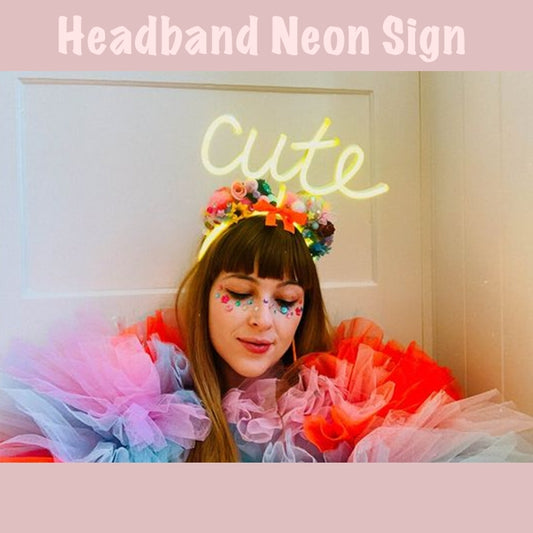 Headband Neon Sign