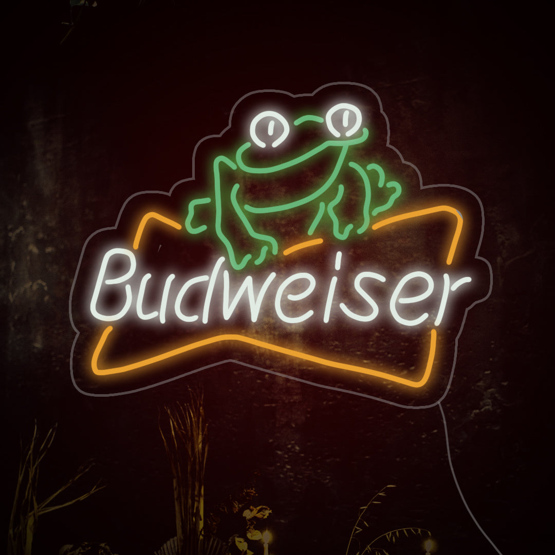 Budweiser Neon Sign for Your Bar: Add Style and Flair to Your Space