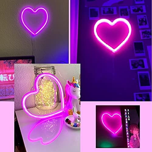 High-Quality Heart Neon Sign for Restaurants: Illuminate Your Dining Experience