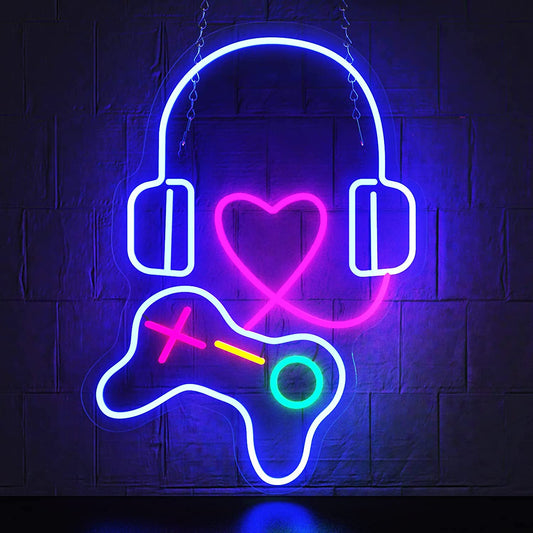 Room Neon Sign Game Love