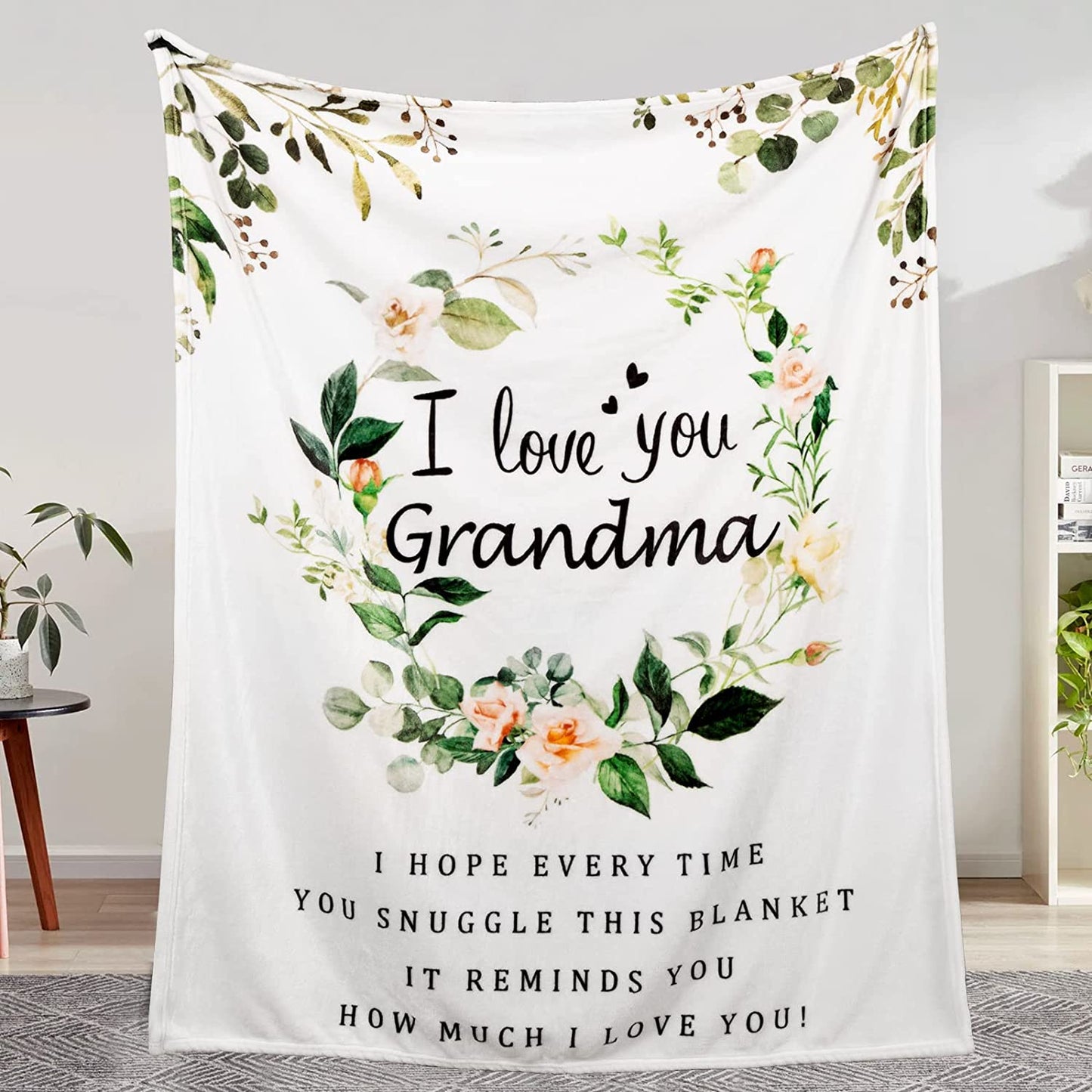 Personalized Mom/Nana/Auntie Blanket I Hope Every Time