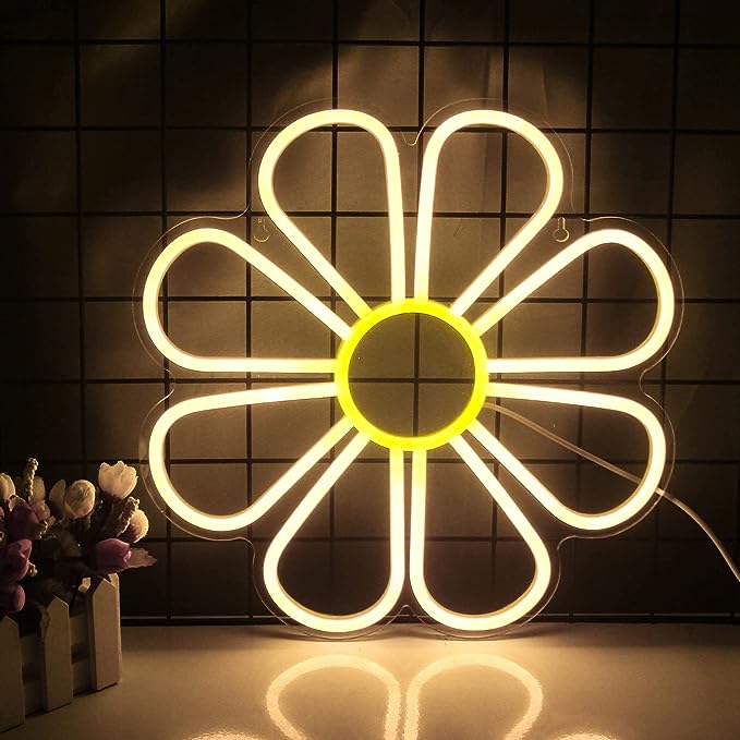 Shop the Finest Flower Neon Sign Selection for Your Room