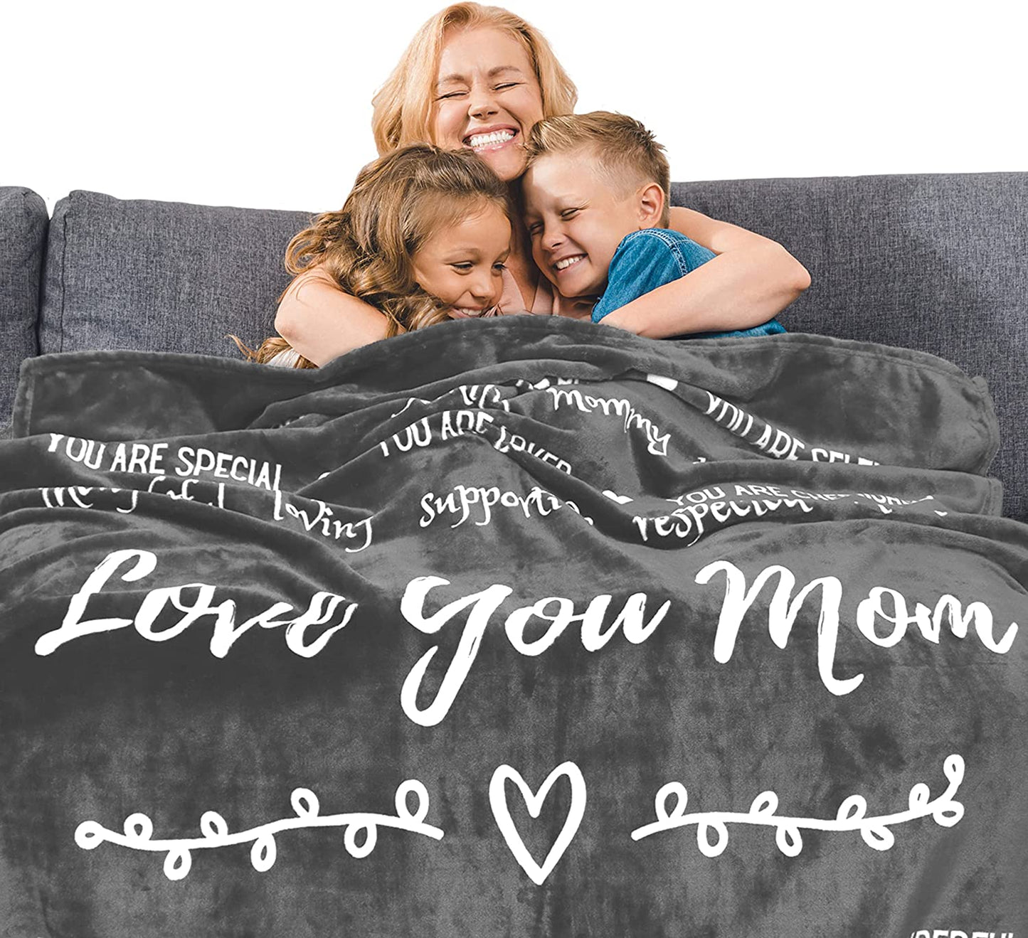 Personalized Mom/Nana/Auntie Blanket All The Words About Mom