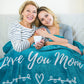 Personalized Mom/Nana/Auntie Blanket All The Words About Mom