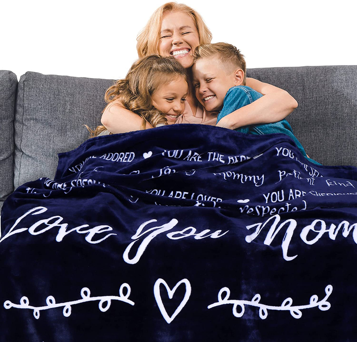 Personalized Mom/Nana/Auntie Blanket All The Words About Mom