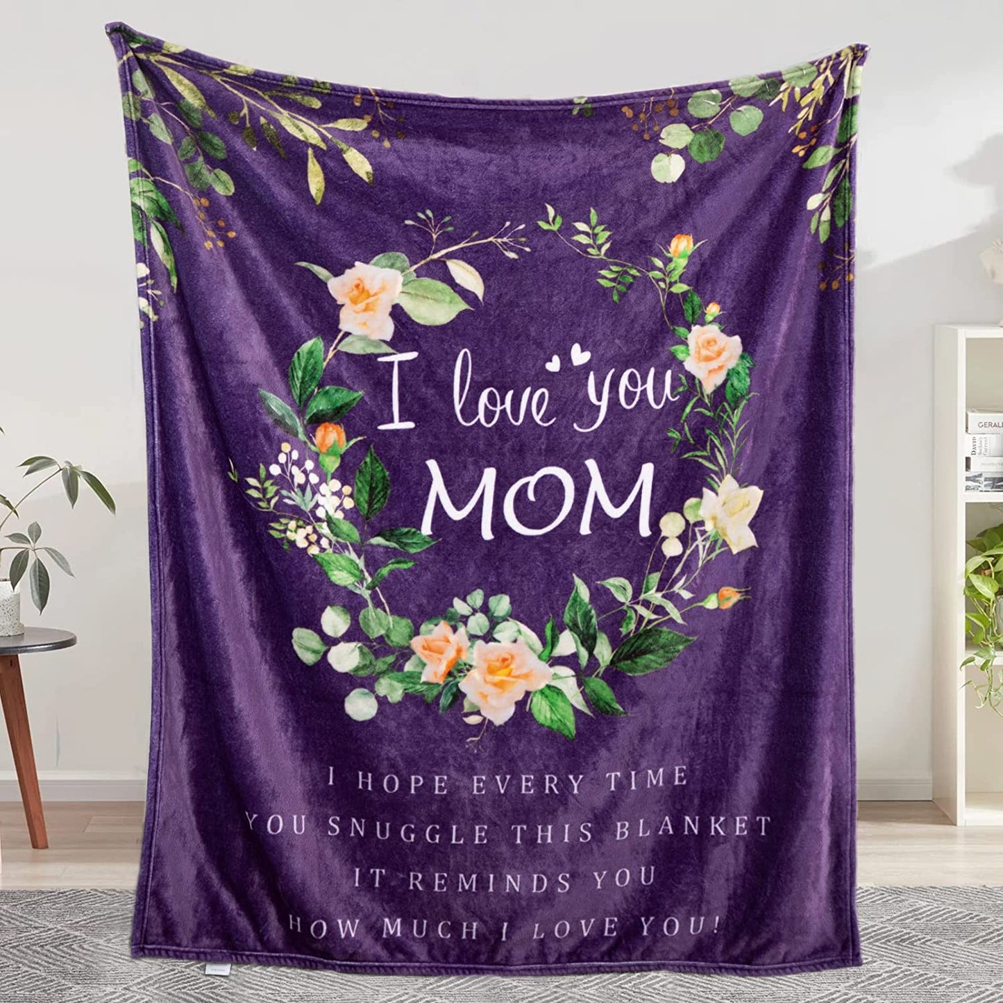 Personalized Mom/Nana/Auntie Blanket I Hope Every Time