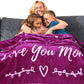 Personalized Mom/Nana/Auntie Blanket All The Words About Mom