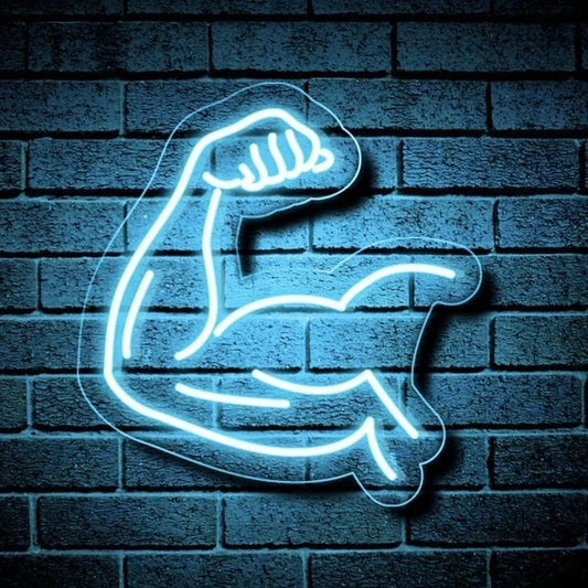 Get Noticed with a Professional Business Gym Neon Sign - Boost Your Presence