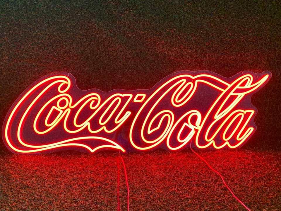 Coca Cola Neon Sign - Authentic Vintage Brand Memorabilia for Collectors and Enthusiasts