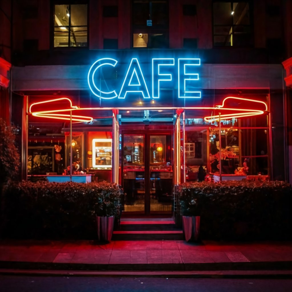 Large Cafe Neon Signs: Boost Your Business with Eye-Catching Illumination