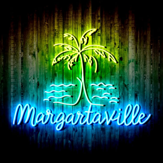 Margaritaville Neon Sign for Restaurants | Enhance Your Décor with a Professional Touch