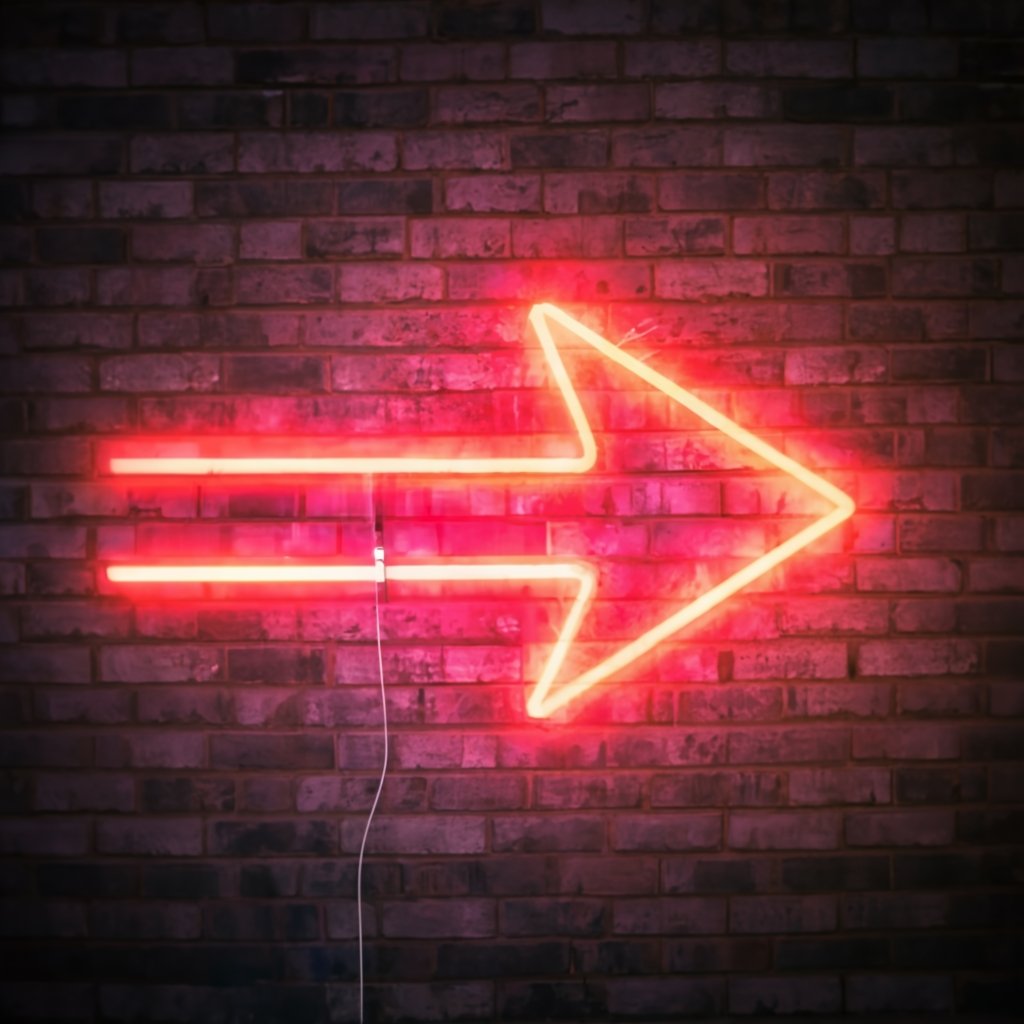 The Ultimate Business Neon Arrow Sign: Illuminate Your Brand with Style