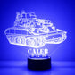 Personalized Truck Night Lights with Name 7/16 Color Changing LED Lamp III15