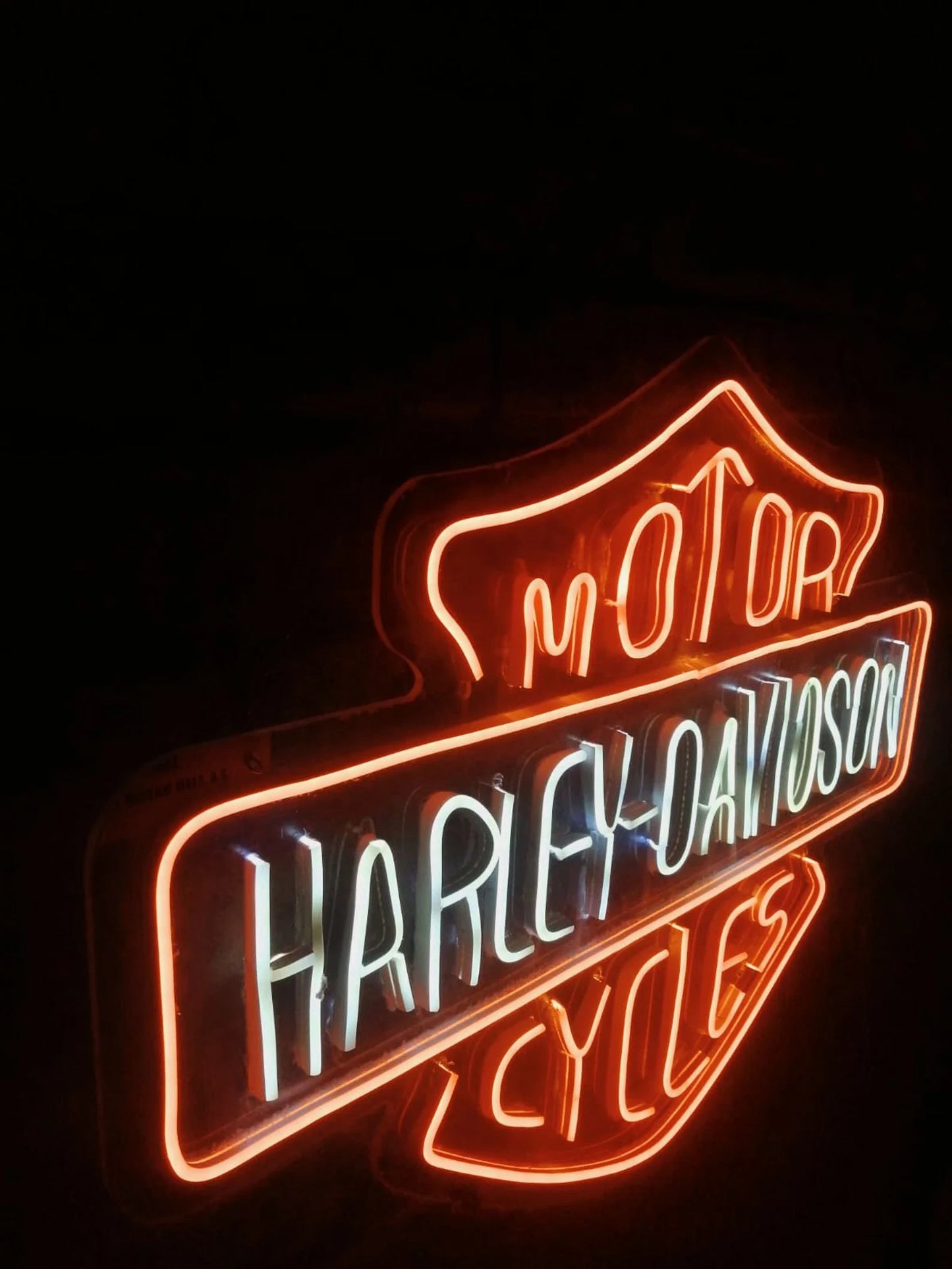 Brand New Harley Davidson Neon Sign - High Quality & Bright. Perfect Addition to Your Collection I