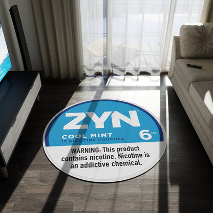 ZYN WINTERGREEN Nicotine Tin Accent Rug