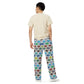 Zyn Nicotine Pouch Container All-over print Wide Comfy Pants | All Flavors | Unofficial Merch