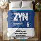 ZYN WINTERGREEN Blanket | Cozy Wintergreen Throw Blanket | Trendy ZYN Home Decor Soft Wintergreen Logo Blanket