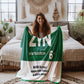 ZYN WINTERGREEN Blanket | Cozy Wintergreen Throw Blanket | Trendy ZYN Home Decor Soft Wintergreen Logo Blanket