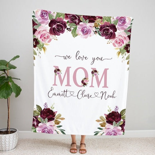 mother's day gift blanket