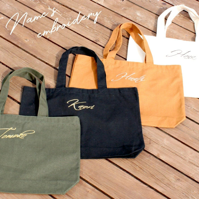 Personalized Embroidered Tote Bag