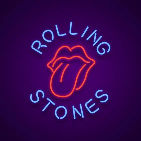Exclusive Rolling Stones Neon Sign for Club Decor - Limited Edition