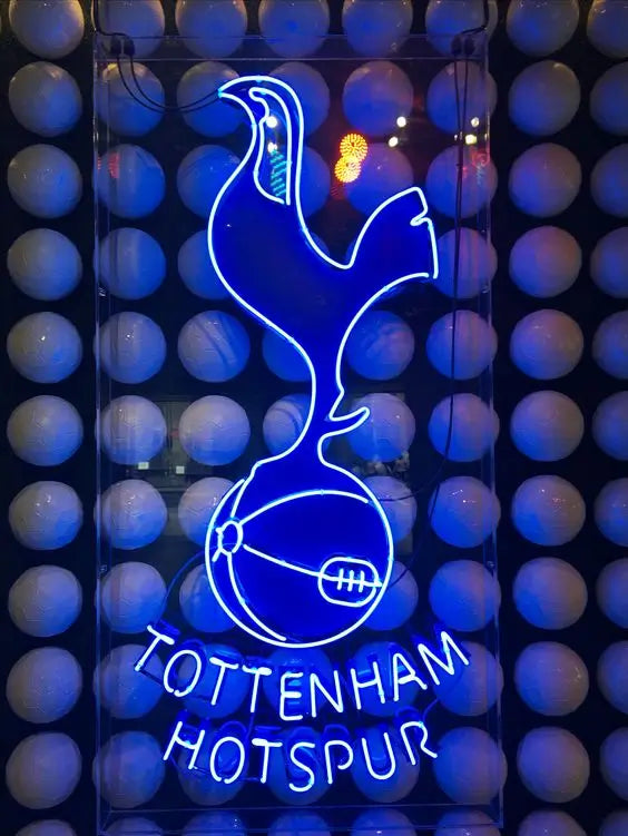 Tottenham Hotspur Neon Sign: Enhance Your Club Atmosphere with This Professional and Vibrant Addition