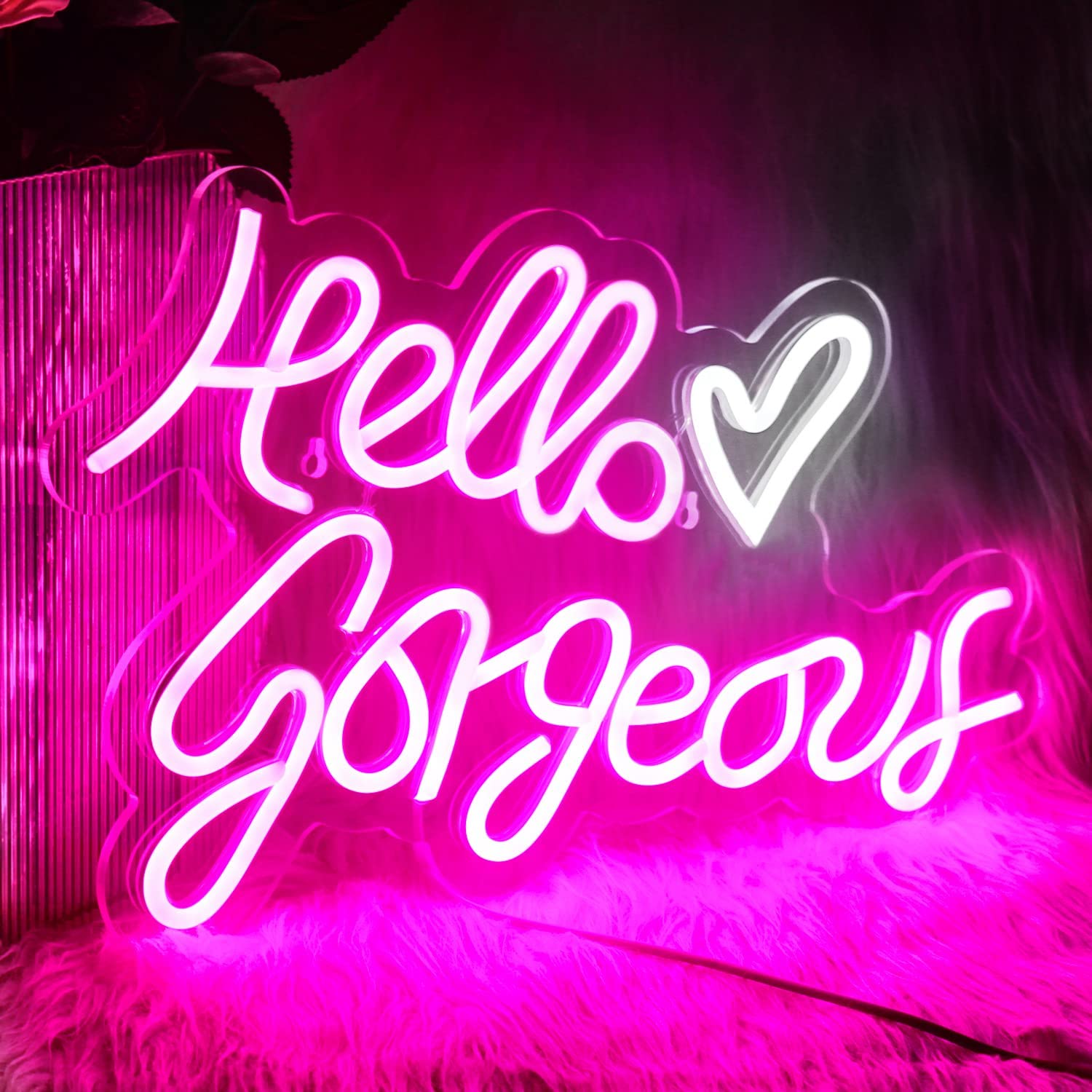Hello Gorgeous Led Neon Sign - NeonTitle