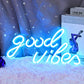 Good Vibes Led Neon Sign - NeonTitle