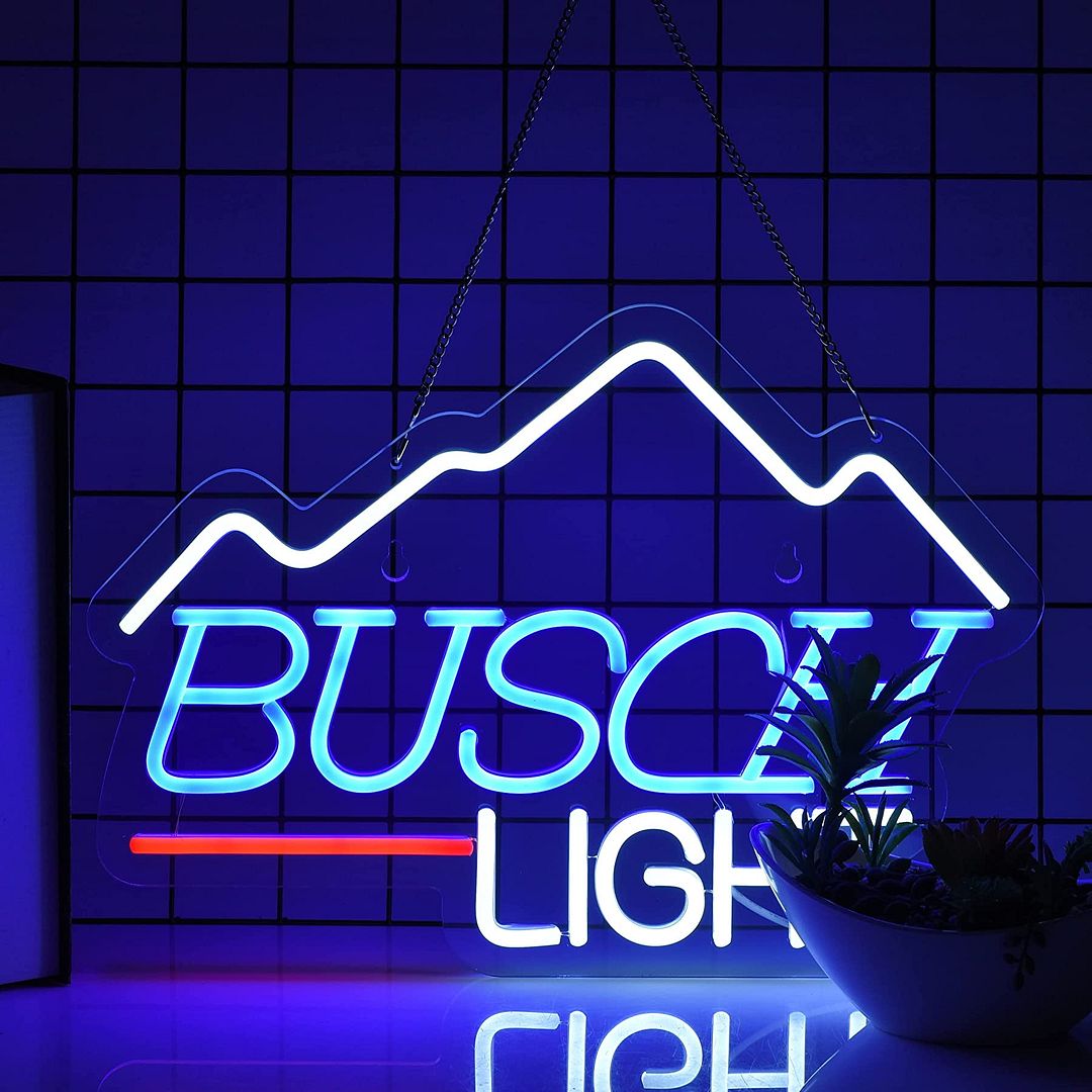 Busch Light Beer Neon Sign